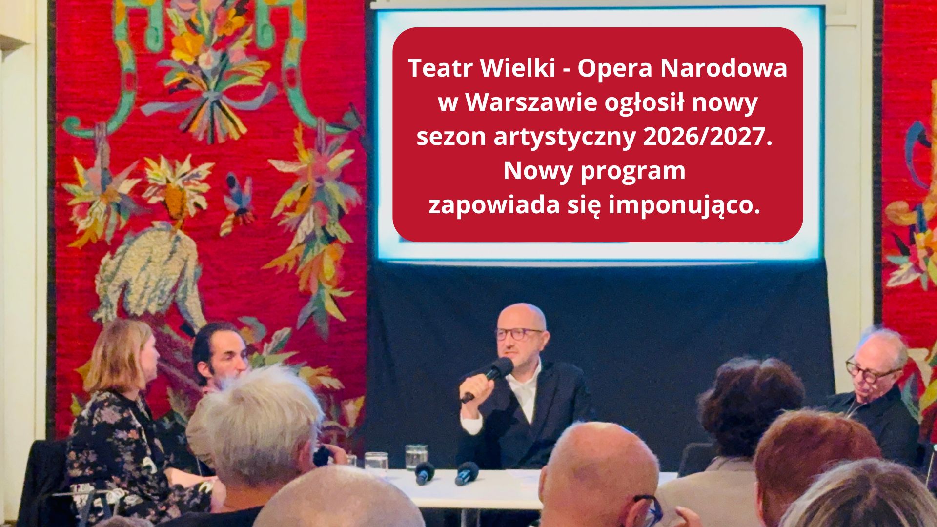 Teatr Wielki – Opera Narodowa w Warszawie ogłosił nowy sezon artystyczny 2026/2027