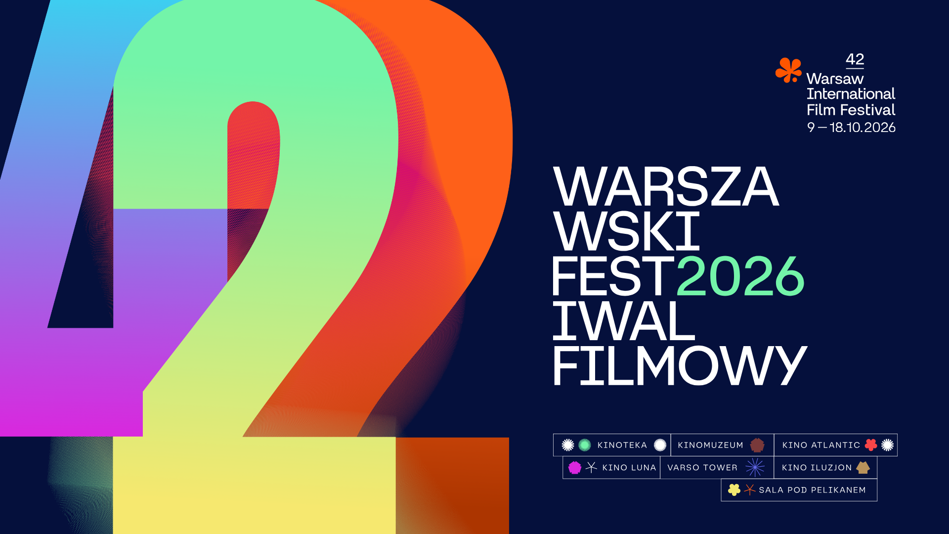 JESIEŃ Z KINEM. 42. WARSZAWSKI MIĘDZYNARODOWY FESTIWAL FILMOWY