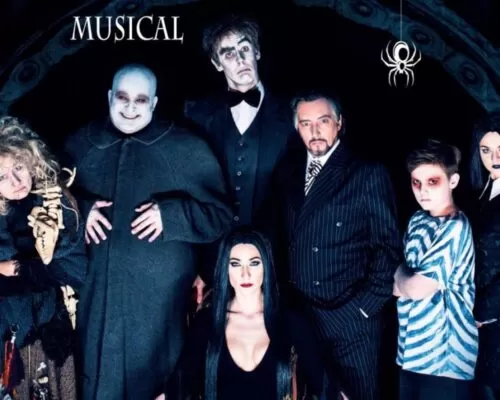 Rodzina Addamsów fragment plakatu