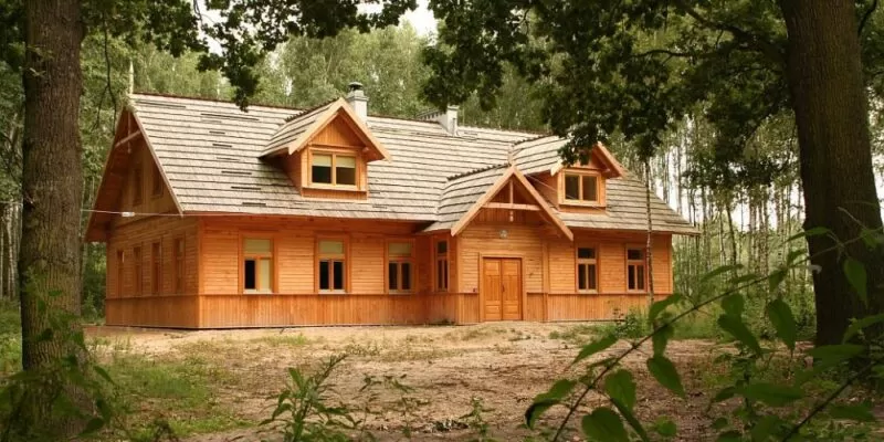 Muzeum Wsi Radomskiej - drewniany dom