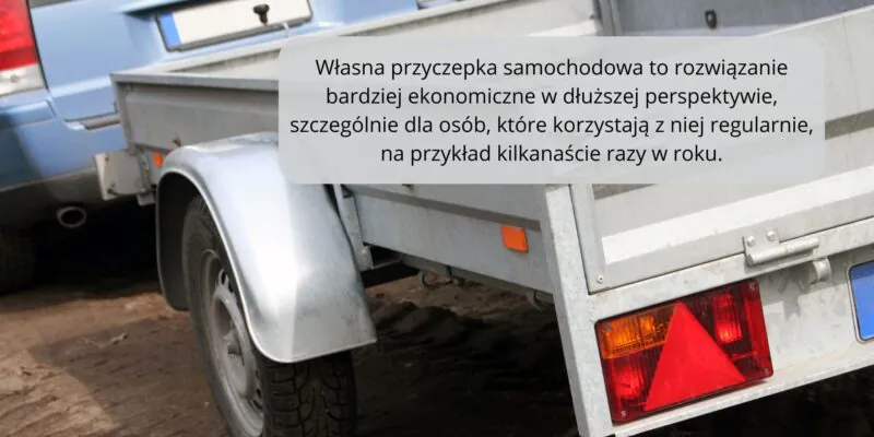 własna przyczepka samochodowa